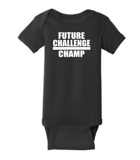 Future Challenge Champ Onesie Black