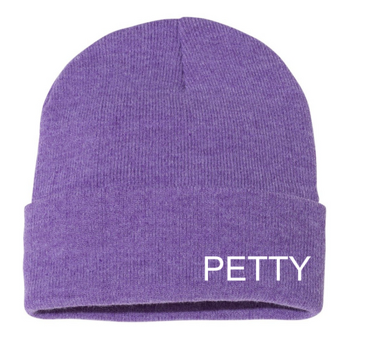 Petty Cuffed Hat-Purple